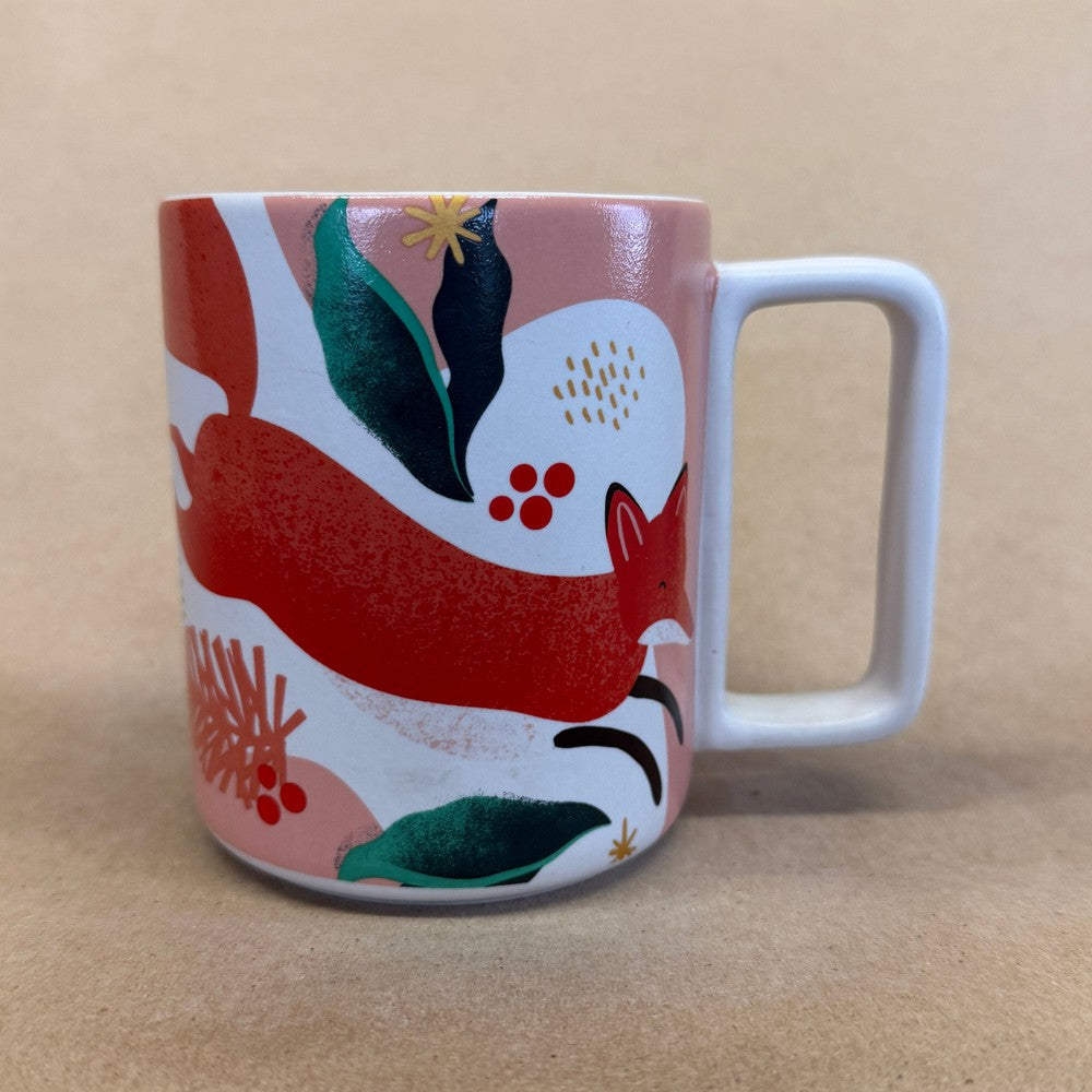 Starbucks Red Fox Holiday Collection Mug-2019
